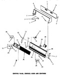 Diagram for 10 - Control Panel, Control Hood & Controls