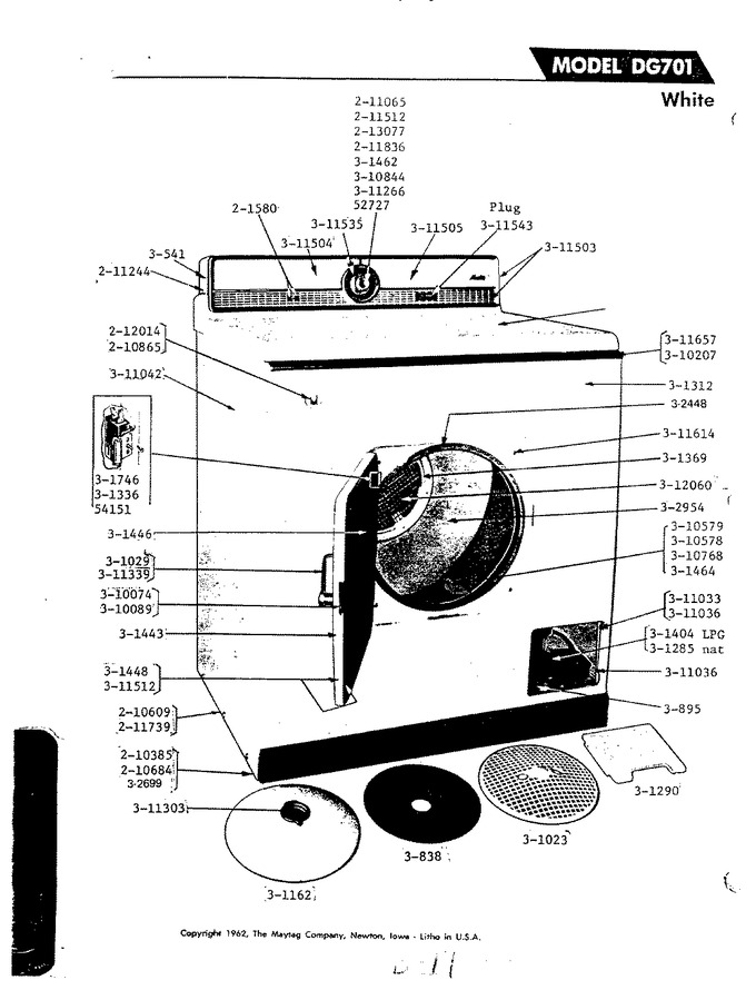 Diagram for DG701