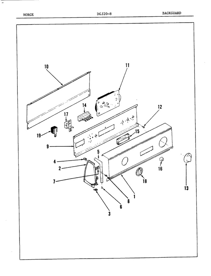 Diagram for DGJ208W