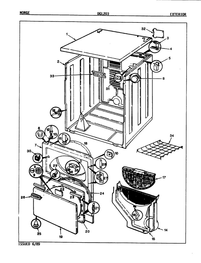 Diagram for DGL203W