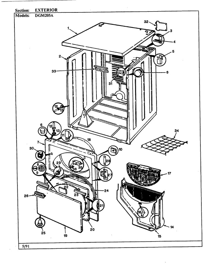 Diagram for DGM205A