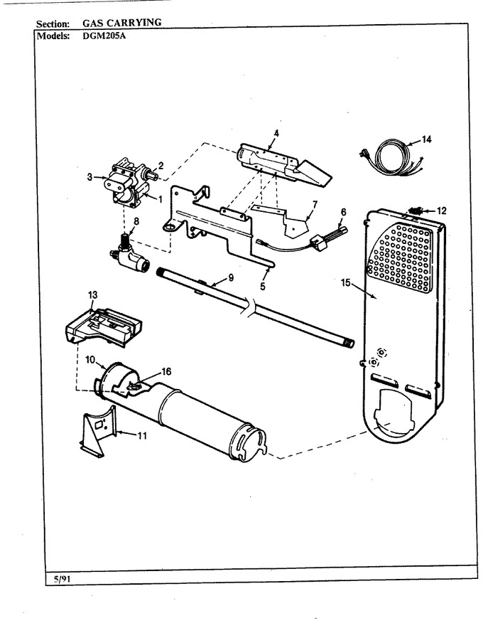 Diagram for DGM205A