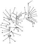 Diagram for 12 - Wash Pump, Control Rods And Bracket