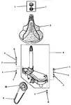 Diagram for 03 - Agitator And Transmission Assy