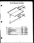 Diagram for 03 - Oven Burner Section