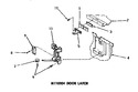 Diagram for 10 - M110204 Door Latch