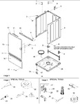 Diagram for 02 - Base, Cabinet, Front And Special Tools