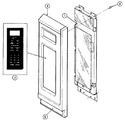 Diagram for 05 - Control Panel (upper M167b/m167w)