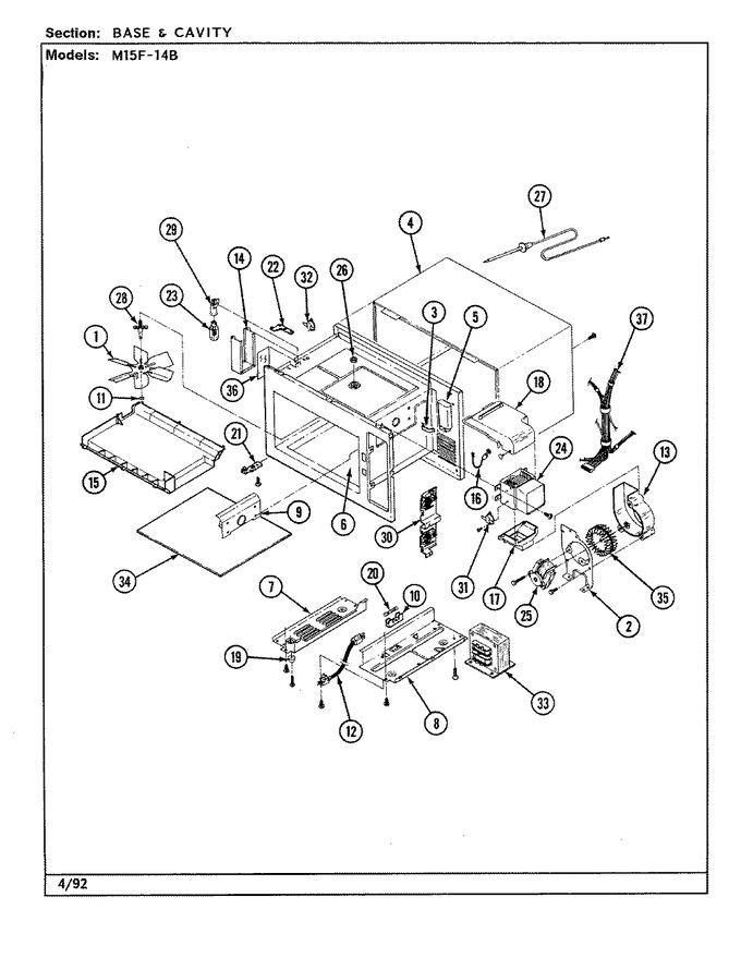 Diagram for DM15F-14B