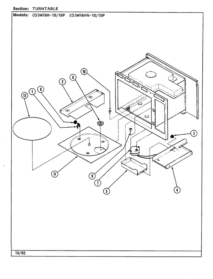 Diagram for DM16H-10