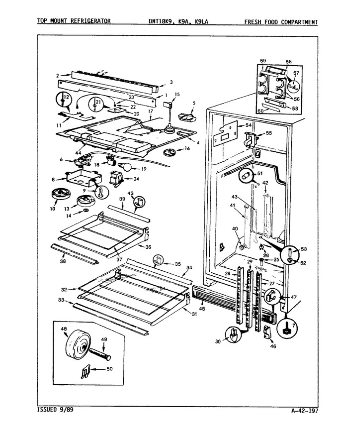 Diagram for DNT18K9LA (BOM: 9A14B)