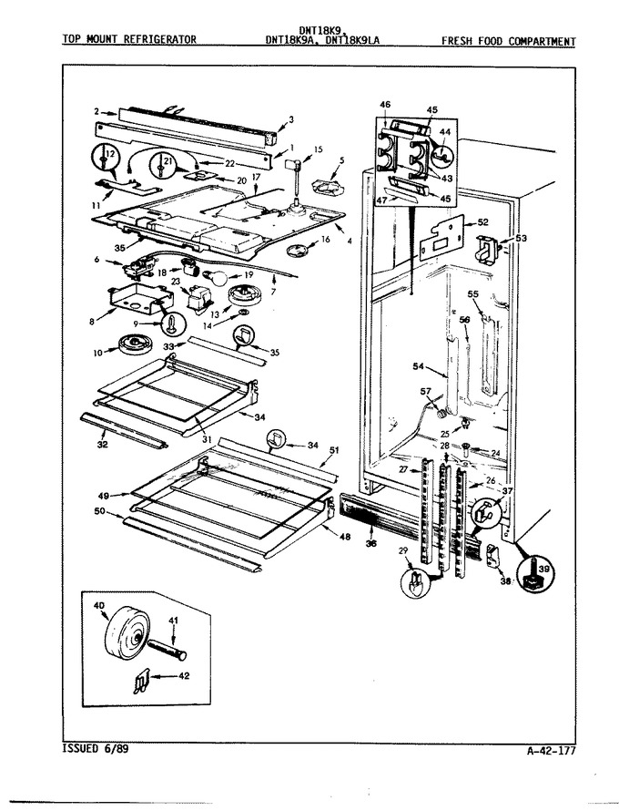 Diagram for DNT18K9LA (BOM: 9A74A)