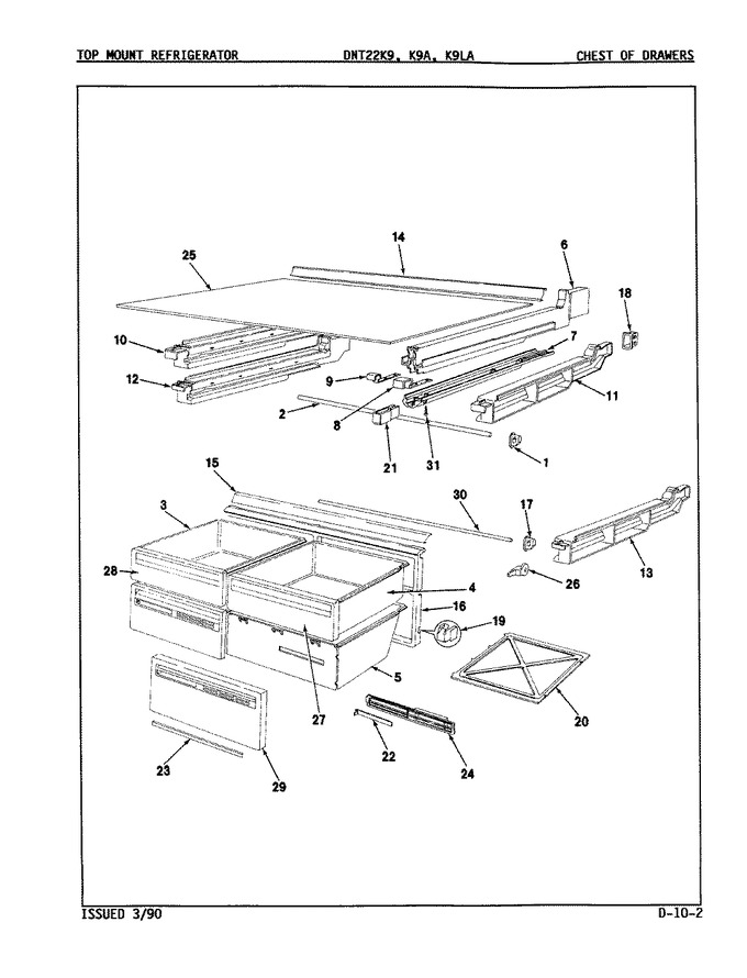 Diagram for DNT22K9 (BOM: 9A19A)