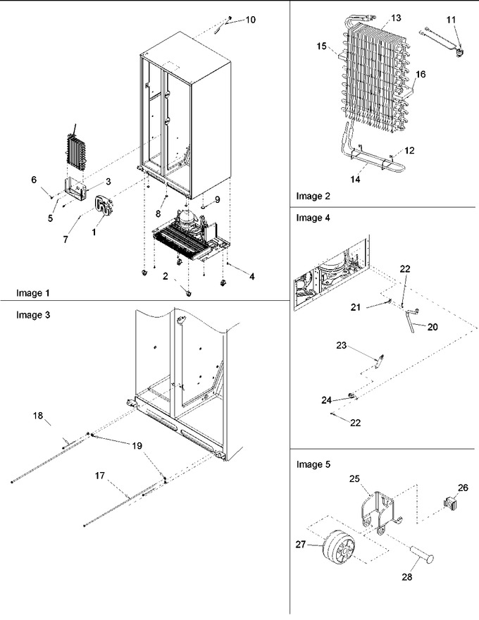 Diagram for DRSE663BW (BOM: PDRSE663BW0)