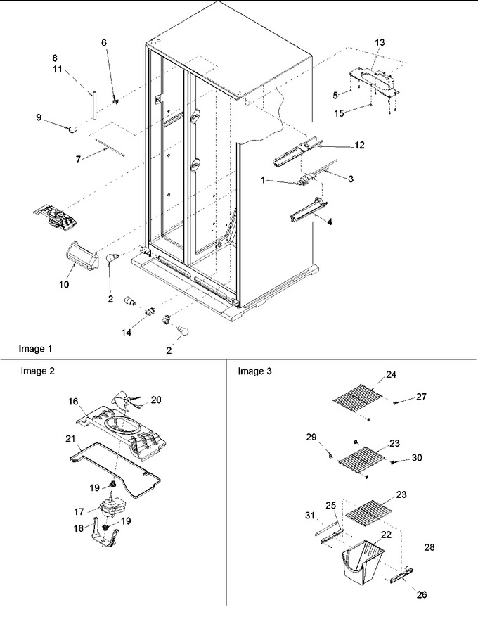 Diagram for DRSE663BW (BOM: PDRSE663BW0)