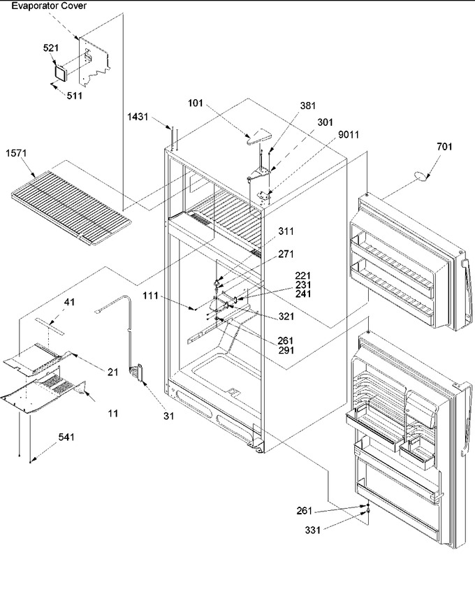 Diagram for DRT1802AW (BOM: PDRT1802AW0)