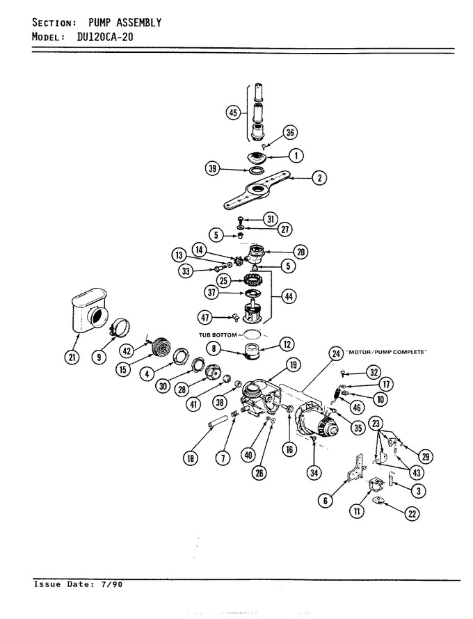 Diagram for DU120CA-20