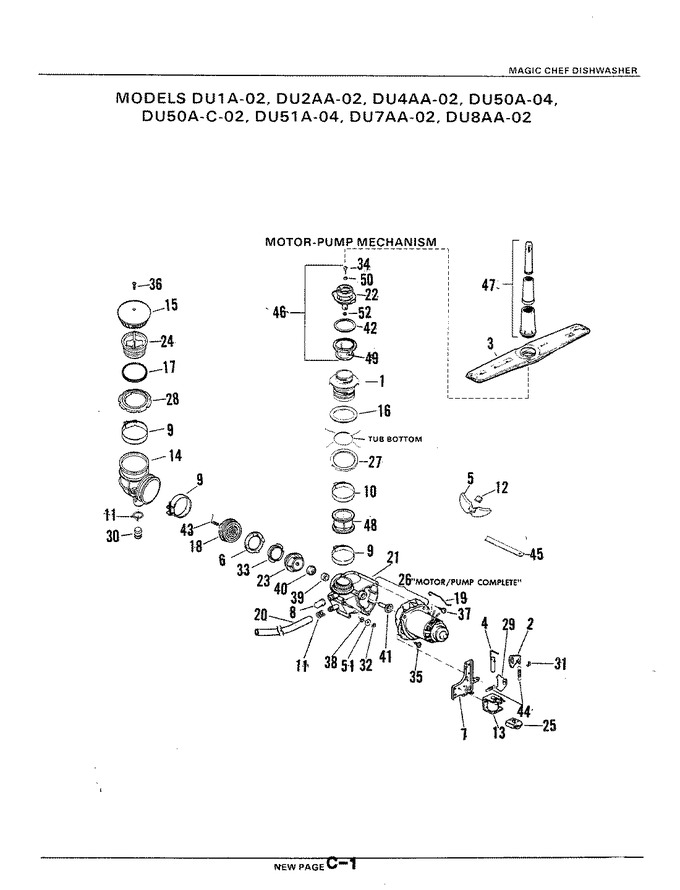 Diagram for DU50B-01