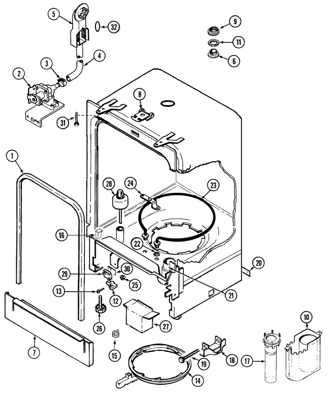 Diagram for DWUA201AAE