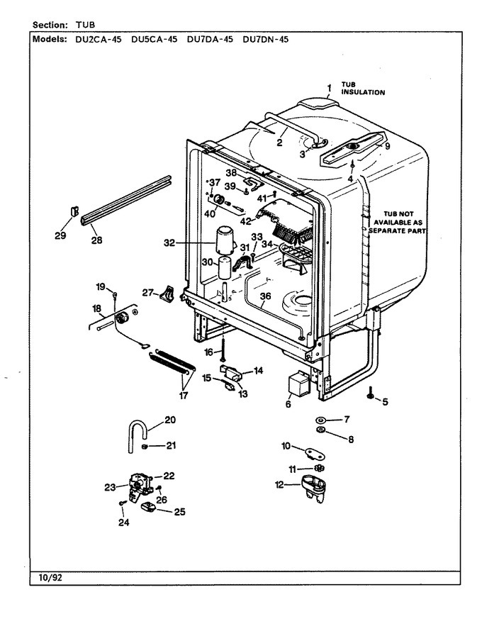 Diagram for DU5CA-45