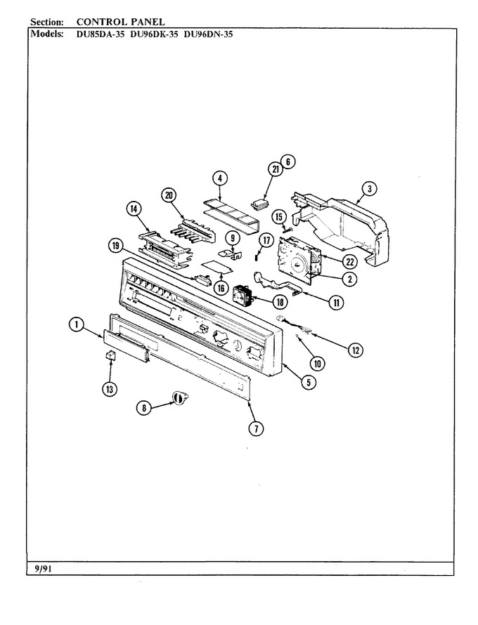 Diagram for DU96DK-35