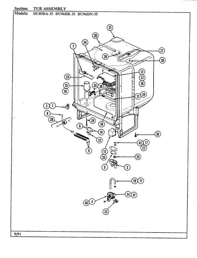 Diagram for DU85DA-35