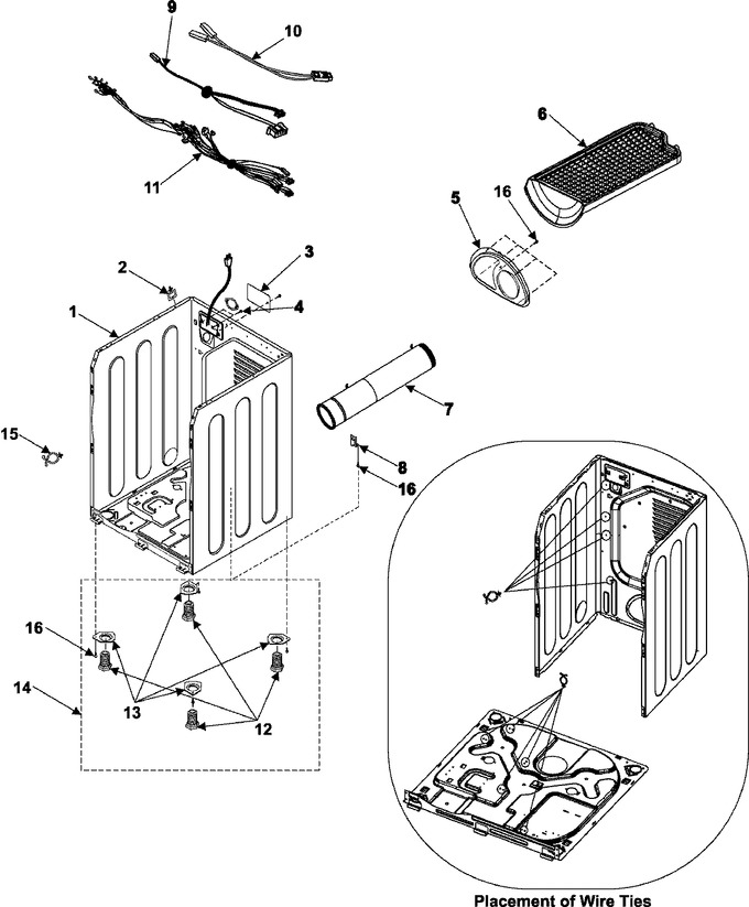 Diagram for DV306LEW