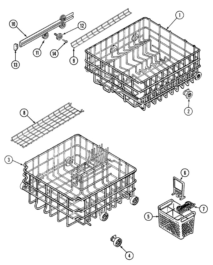 Diagram for DW1000W