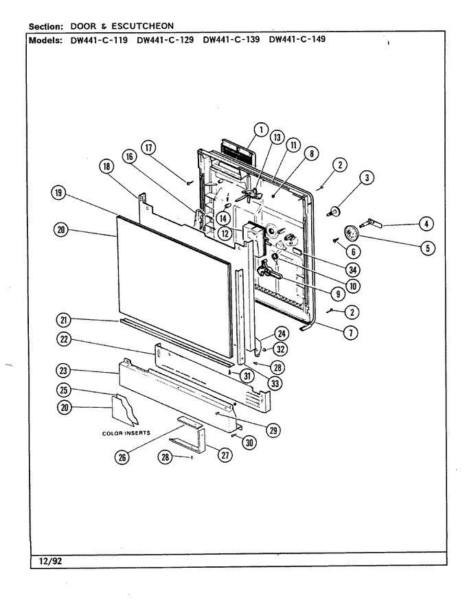 Diagram for DW441C119