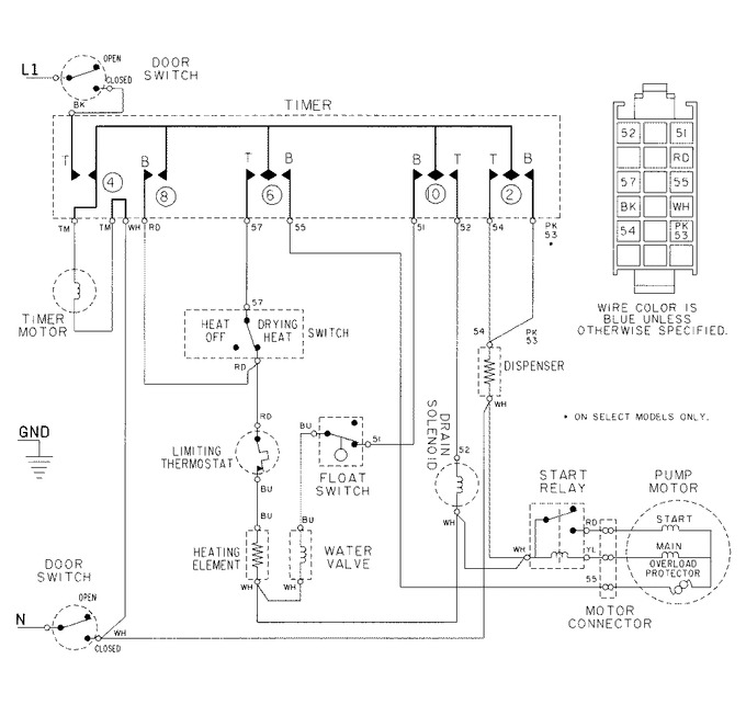 Diagram for DW700B