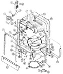 Diagram for 07 - Tub (dw730a)