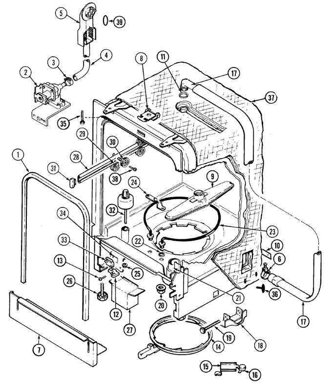 Diagram for DW760S