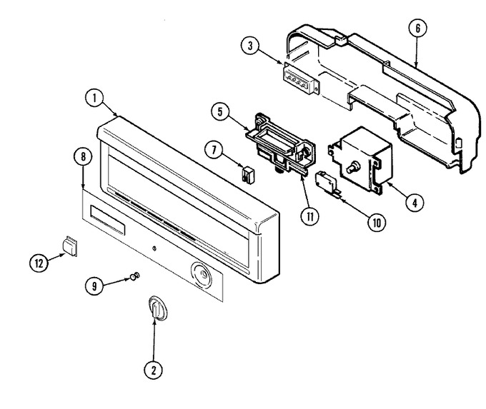 Diagram for DW711W