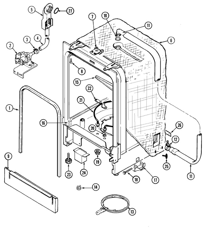 Diagram for DW731B