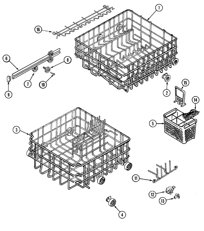 Diagram for DW861UQF