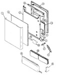 Diagram for 03 - Door (dwu8602aam)