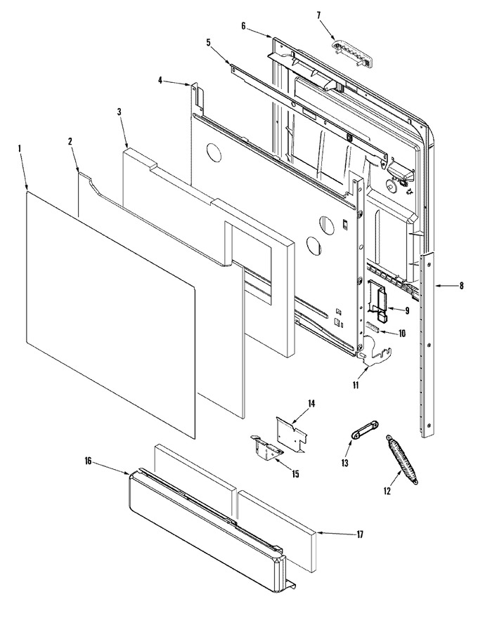 Diagram for JDB3610BWX