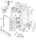 Diagram for 07 - Tub (dwu7702aam)