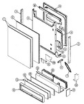 Diagram for 02 - Door (dwu9200bam & Bbm)