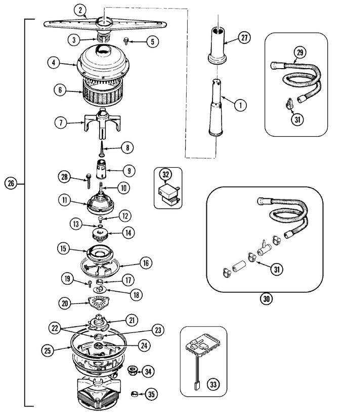 Diagram for DWU9961ABE