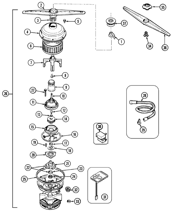 Diagram for DWU9962AAE