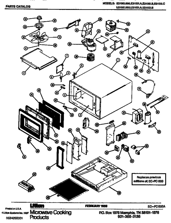 Diagram for U2100I.000 (BOM: U2100I.00 0)