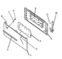 Diagram for 06 - Oven Door Assy