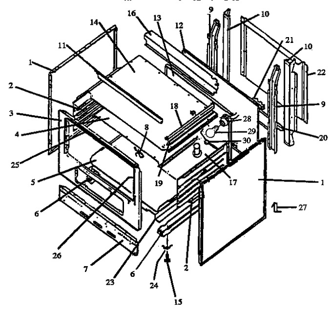 Diagram for EBE22AA0CEH (BOM: P1142471N)