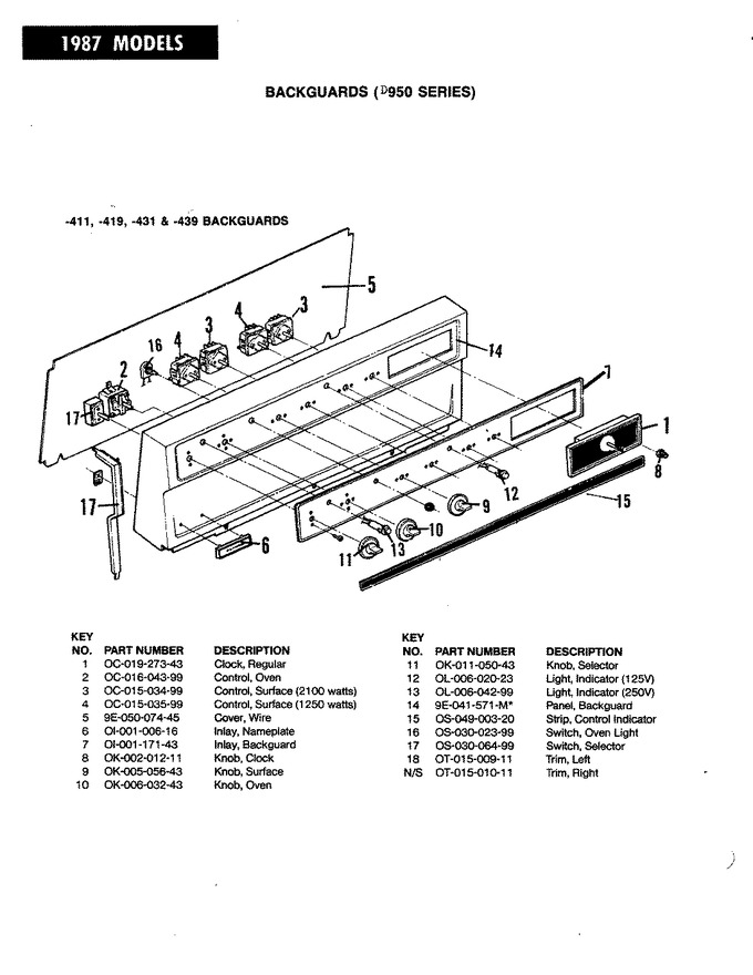 Diagram for ED9-52A411R