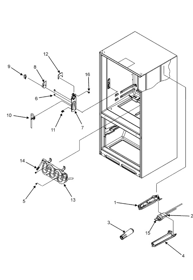 Diagram for RY4951 (BOM: RY4951000W0)