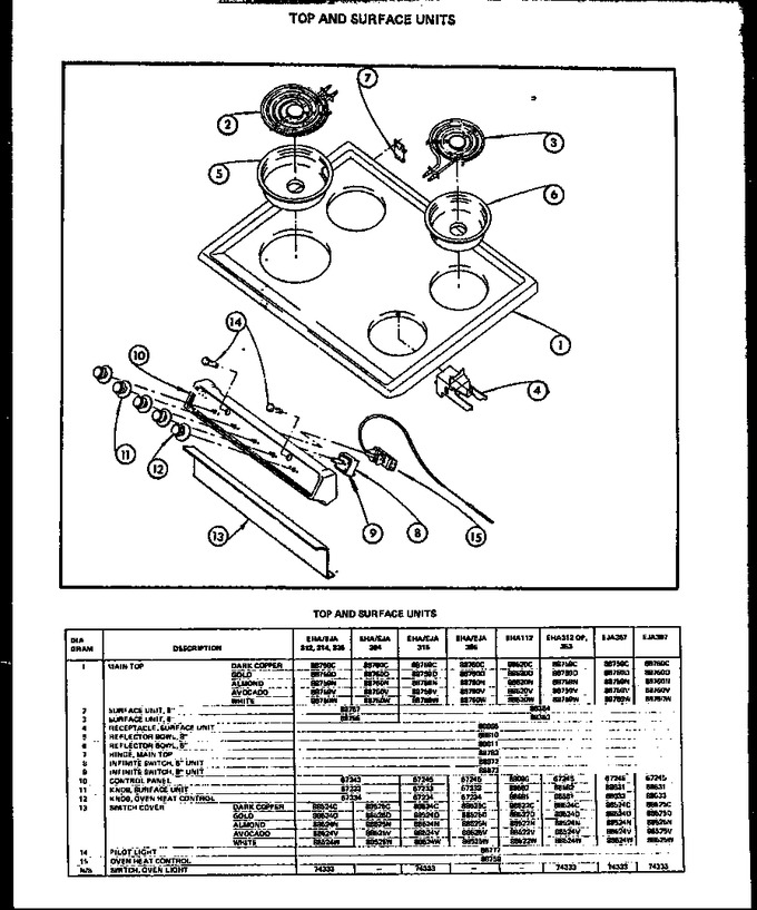 Diagram for EJA395