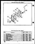 Diagram for 08 - Upper Oven Control Panel Assy