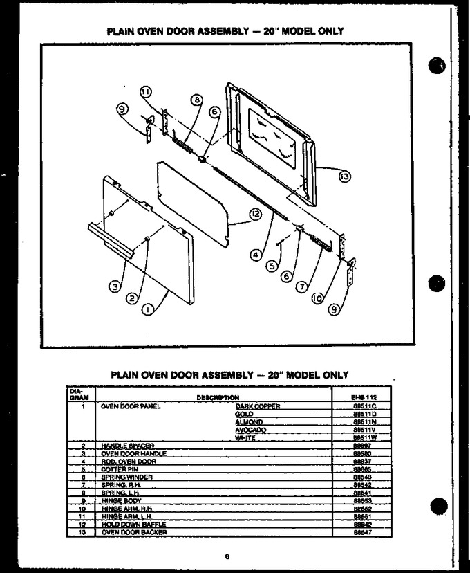 Diagram for EHB112