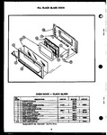 Diagram for 01 - All Black Glass Door